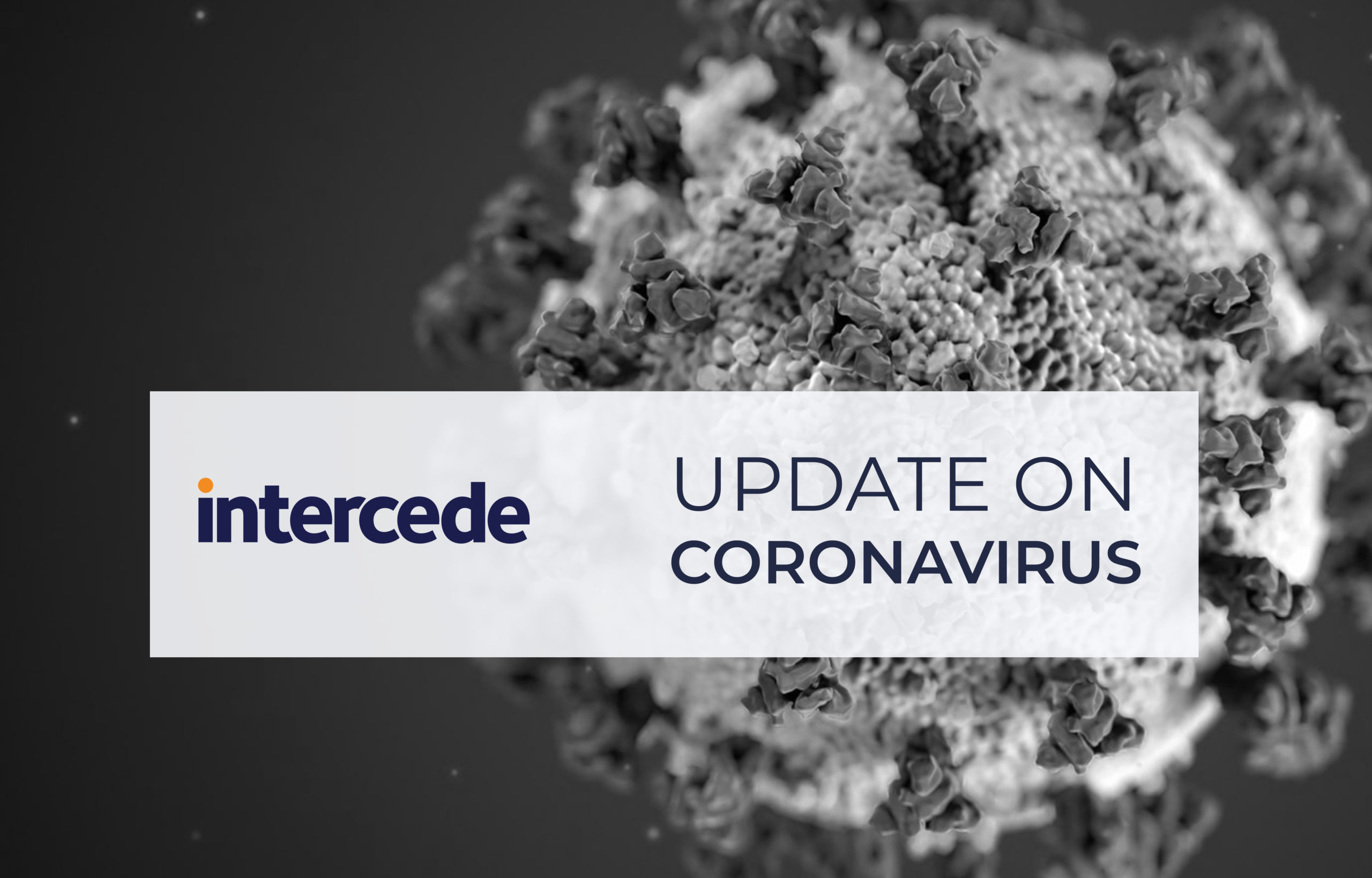 Intercede update on Coronavirus