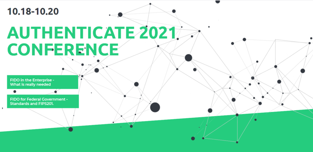 FIDO Authenticate Conference Banner Oct 2021