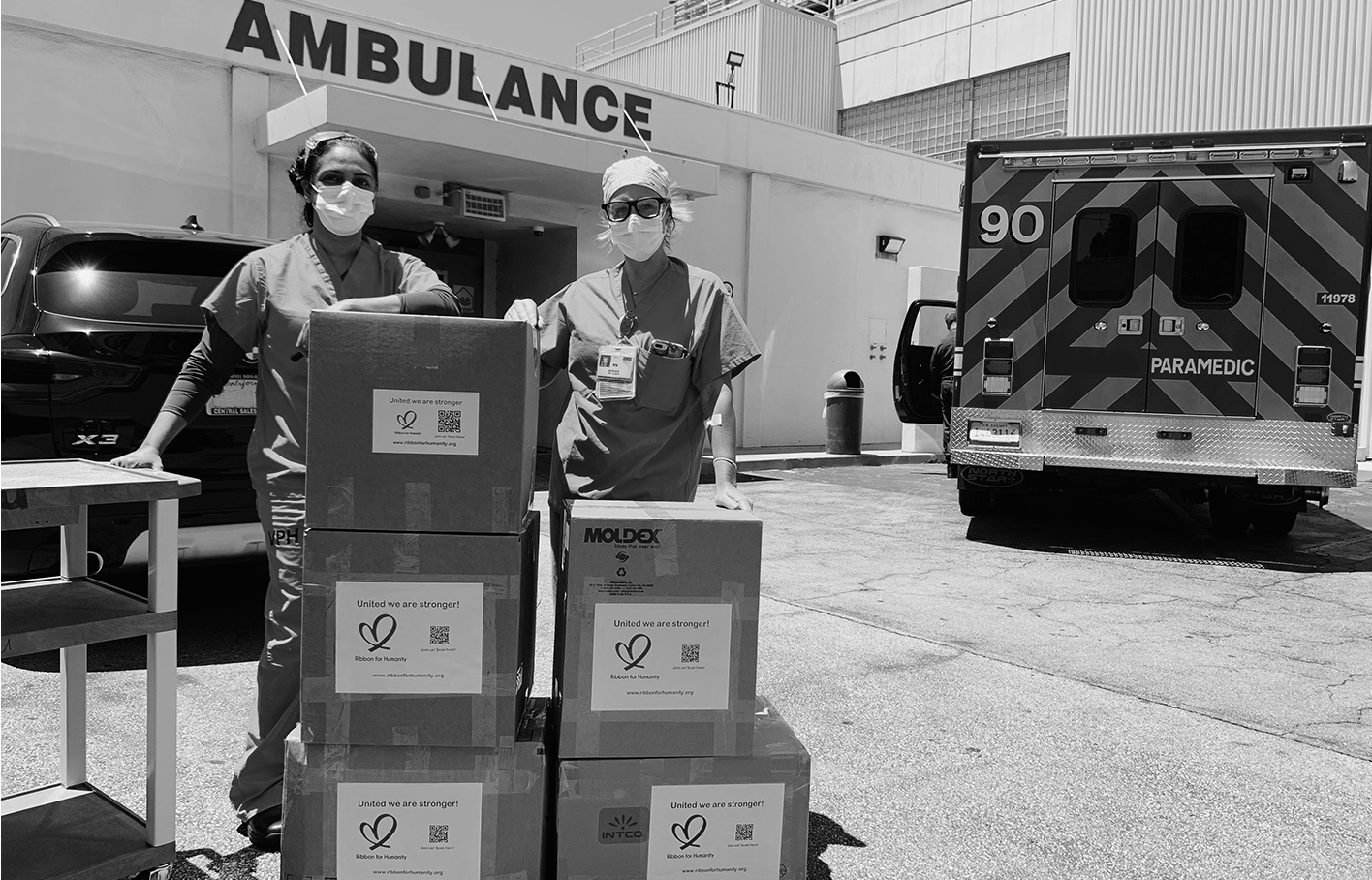 Clinical Staff receiving a delivery - Healthcare Supply Chain