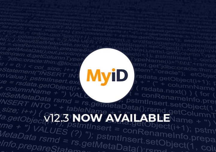 MyID Release Notes 12.3