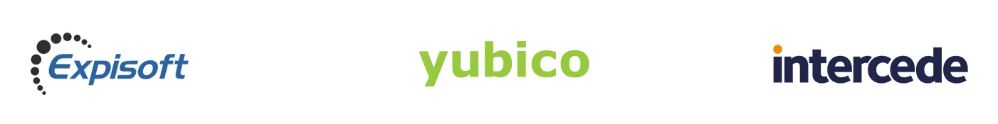 Expisoft, Yubico, Intercede Banner