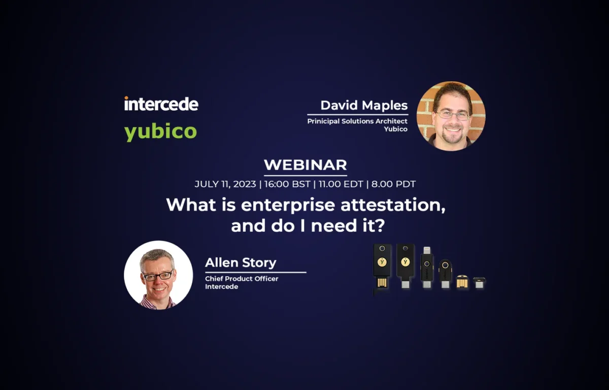 Enterprise Attestation and do I need it? Webinar